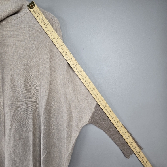 RENUAR Cowl Knit Oversized Sweater Cream Womens Size XS Old Money‎ Quiet Luxury - Picture 10 of 13